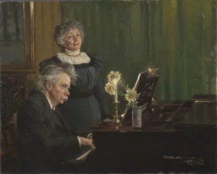 Edvard Grieg und Nina Grieg
